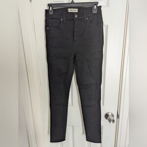Madewell skinny 10" high rise jeans